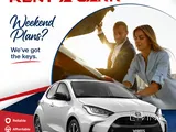 سيارة جديدة تمامًا - تويوتا يارس للإيجار !! اتصل بنا: 77303040 / 44410259
